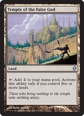 Magic the Gathering - Commander 2013 - Temple of the False God