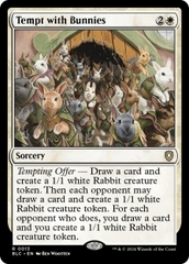 Magic the Gathering - Bloomburrow: Commander - Tempt with Bunnies