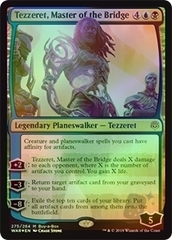 Magic the Gathering - War of the Spark - Tezzeret, Master of the Bridge FOIL