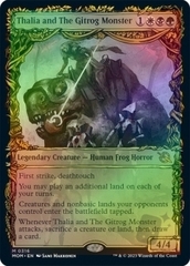 Magic the Gathering - March of the Machine - Thalia and The Gitrog Monster (Showcase) FOIL
