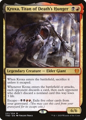 Magic the Gathering - Theros Beyond Death - Kroxa, Titan of Death's Hunger