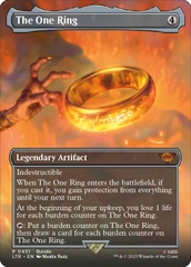 Magic the Gathering - The Lord of the Rings: Tales of Middle-earth - The One Ring (Borderless) FOIL