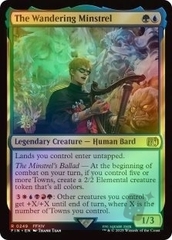 Magic the Gathering - Final Fantasy - The Wandering Minstrel (Prerelease FOIL)