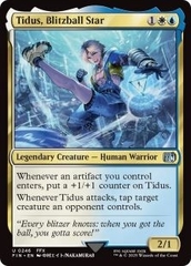 Magic the Gathering - Final Fantasy - Tidus, Blitzball Star
