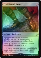 Magic the Gathering - Final Fantasy Commander - Trailblazer's Boots (Surge Foil)