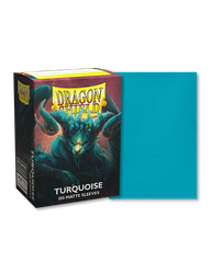 Bọc bài Dragon Shield Sleeve - Matte Standard Size 100 - Turquoise