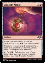 Magic: The Gathering - Modern Horizons 3 - Unstable Amulet (142)
