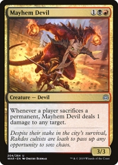 Magic the Gathering - War of the Spark - Mayhem Devil