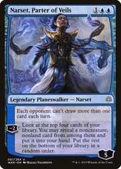 Magic the Gathering -  War of the Spark - Narset, Parter of Veils