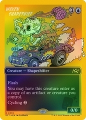 Magic the Gathering - Aetherdrift - Waxen Shapethief (Borderless) First-Place FOIL