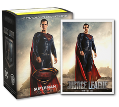 Bọc bài Dragon Shield Sleeve - Brushed Art Standard Size - Justice League Superman