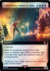 Magic the Gathering - Universes Beyond: Doctor Who - Everything Comes to Dust (Extended Art) - FOIL