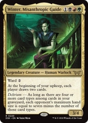 Magic the Gathering - Duskmourn: House of Horror - Winter, Misanthropic Guide