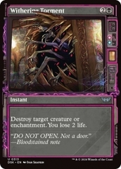Magic the Gathering - Duskmourn: House of Horror - Withering Torment (Showcase)