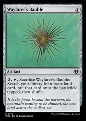 Magic the Gathering - Wilds of Eldraine Commander - Wayfarer's Bauble