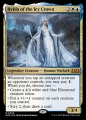 Magic the Gathering - Wilds of Eldraine  - Hylda of the Icy Crown