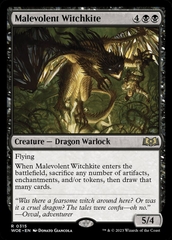Magic the Gathering - Wilds of Eldraine - Malevolent Witchkite