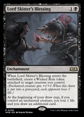 Magic the Gathering - Wilds of Eldraine - Lord Skitter's Blessing