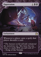 Magic the Gathering - Wilds of Eldraine Enchanting Tales  - Oppression