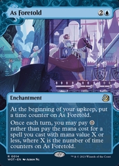 Magic the Gathering - Wilds of Eldraine Enchanting Tales - As Foretold