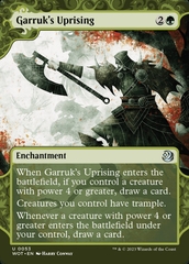 Magic the Gathering - Wilds of Eldraine Enchanting Tales - Garruk's Uprising