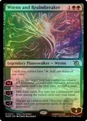 Magic the Gathering - March of the Machine - Wrenn and Realmbreaker FOIL