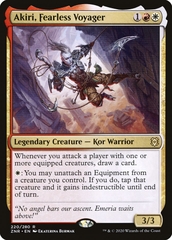 Magic the Gathering - Zendikar Rising - Akiri, Fearless Voyager