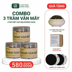 COMBO 3 HỘP TRẦM VÂN MÂY