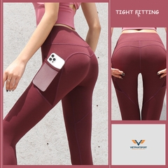 Quần lửng nữ tập gym yoga nữ KA