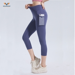 Quần lửng nữ tập gym yoga nữ KA