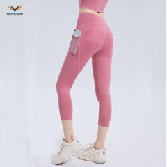 Quần lửng nữ tập gym yoga nữ KA