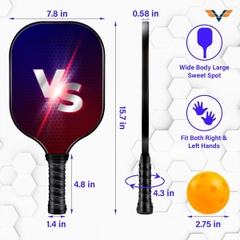 Vợt Pickleball Jolla cặp HN2