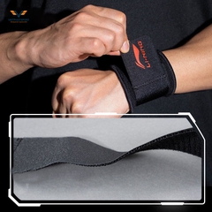 Băng cổ tay dán bo thun Lining