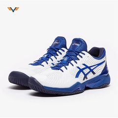 Giày tennis AC trắng xanh