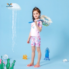 Đồ bơi bé gái hoa bướm 361