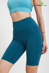 Quần Đùi Tập Gym Yoga Nữ ICADO AT12