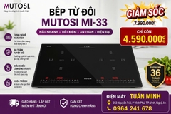 Bếp từ đôi Mutosi MI-33