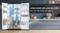 Tủ lạnh LG Inverter 649 lít Side By Side GR-B257WB
