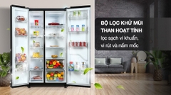 Tủ lạnh LG Inverter 649 lít Side By Side GR-B257WB
