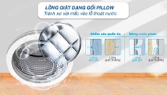 Máy giặt Aqua Inverter 8.5 kg AQD-A852J BK