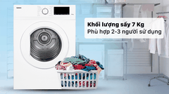 Máy sấy thông hơi Galanz 7 kg DV-70T5C(W)