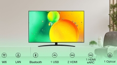 Smart Tivi NanoCell LG 4K 50 inch 50NANO76SQA