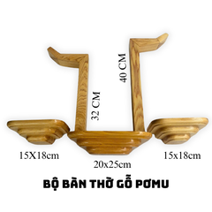 KỆ BÀN THỜ PƠMU