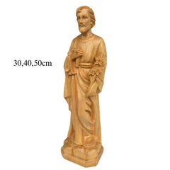 TƯỢNG GỖ PƠMU GIUSE THỢ