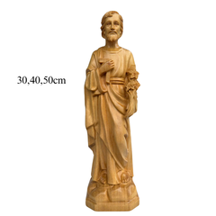 TƯỢNG GỖ PƠMU GIUSE THỢ