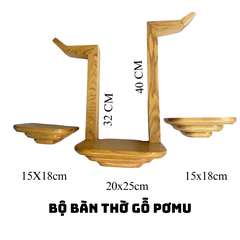 KỆ BÀN THỜ PƠMU