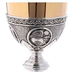 Chén lễ Bạc Ý CLBY118 4 Tác Giả Sách Tin Mừng