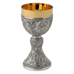 Chén Lễ Ý Baroque Mô Tả Cái Chết Và Phục Sinh CLXV1553