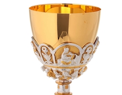 Chén lễ Italy CLXV033 cao 24cm – mẫu Hạ Xác từ Thánh Giá