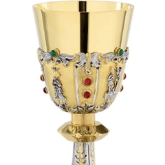 Chén lễ xi vàng CLXV6658 mẫu thiết kế Nazareth 26cm